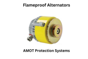 AMOT Protection Systems' flameproof alternators, engineered for optimal safety in high-risk industrial applications